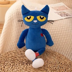 15 in ZU Cartoon Character Pete the Cat Plush Doll Soft Stuffed Cats Toys Kawaii
