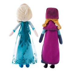 16″ inches Disney Frozen Movie Queen Elsa & Anna Plush Soft Doll Gift Collection