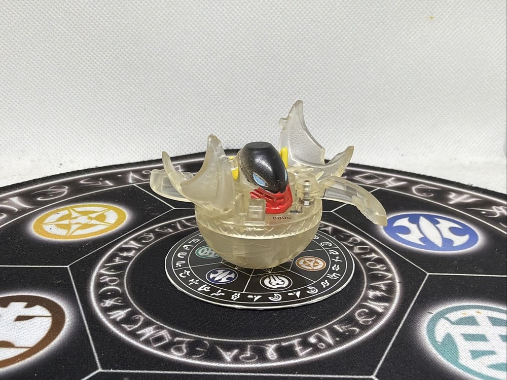 Bakugan Battle Brawlers B2 Clear Translucent Diablo Preyas VHTF