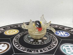 Bakugan Battle Brawlers B2 Clear Translucent Diablo Preyas VHTF