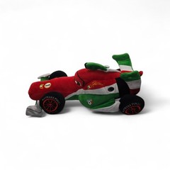 Pixar Cars 2 Francesco Bernoulli 15″ Plush Formula 1 Racing Car Disney Store F1