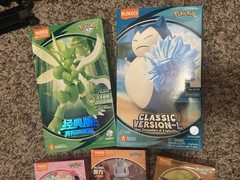 BLOKEES: Pokemon Lot Of 7 Snorlax, Psyduck, Charmander, Machop, Scyther, Evee,