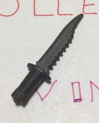 JOHN RAMBO TFOF COLECO 1985 1986 Vintage Rambo Part WEAPON KNIFE Z26 056Z