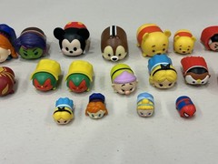 Disney Marvel Tsum Tsum Mini Vinyl Figures Lot Of 23