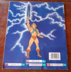 1983 Masters of the Universe He-man sticker album MOTU by Panini