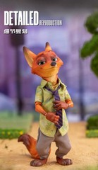 Popmart Gong Zootopia Bunny Best & Nick Wilde Friend Action FIgure In Stock New