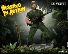 Missing IN Action Chuck Norris Colonel James Braddock 1/6 Statue