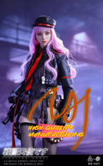 IN STOCK New POPTOYS BG-001 1/6 Battle Angel Black Fire Mirabelle Rose 12″Figure