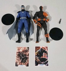 McFarlane Toys DC Multivers Deathstroke & Owlman Action Figures Lot Of 2