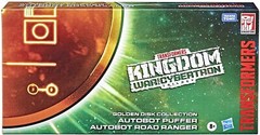 TRANSFORMERS WAR FOR CYBERTRON KINGDOM ROAD RANGER,PUFFER GOLDEN DISK COLLECTION