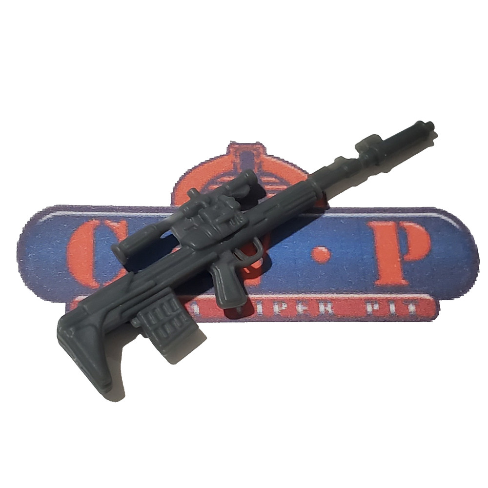 GI Joe Figure Accessory 2005 Range Viper DTC Assault Sniper Rifle Gun
