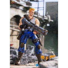 HIYA – Contra: Operation Galuga – Exquisite Basic 1:12 – Bill Rizer 6″ Action