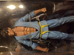 Articulated Icons Sakit Martial Artist The Feudal Series Fwoosh 6 Inch Blue
