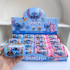 Stitch Mystery Capsule Blind Box, Random Mini Figure Set, Kids Surprise Toy Gift