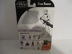 Hasbro Star Wars Clone Wars Clone Trooper Yellow Cartoon Network 2005 MOC