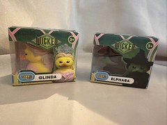 Mini Tubbz – Elphaba & Glinda Wicked Rubber Ducks – Approx 2″ High INCLUDES BOTH