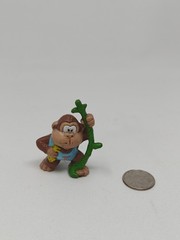 Vintage 1982 Nintendo Donkey Kong Jr PVC Figure Coleco Arcade Toy Key & Vine
