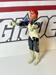GI Joe ESTRELA Scarlett / Atena *COMPLETE, EXCELLENT!* Brazil Straight Arm VTG