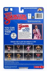 WWE Superstars LJN JESSE “THE BODY” VENTURA 1980’s 8″ Retro Figure BLACK CARD