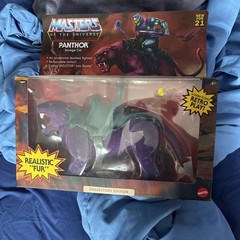 Masters of the Universe Origins Panthor Collectors Edition 2021 Realistic Fur