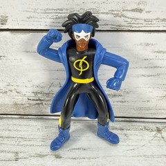 Static Shock Virgil Hawkins 4 Inch Figure Subway WB DC Comics 2004 Rare