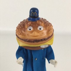 Vintage 1976 Remco Mcdonald’s Officer Big Mac 6″ Figure Mcdonaldland 70s Toy