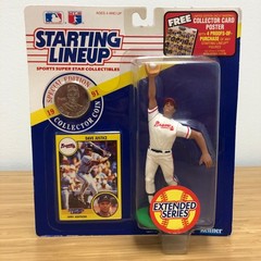 Kenner Starting Lineup Dave Justice 1991 MLB Atlanta Braves Extended Series New