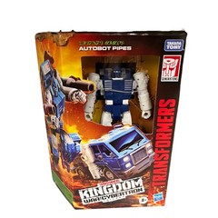 TRANSFORMERS WAR FOR CYBERTRON KINGDOM WFC-K32 DELUXE PIPES ACTION FIGURE