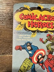1975 MEGO Comic Action Heroes THE INCREDIBLE HULK 3.75″ Rare 1st Issue Card