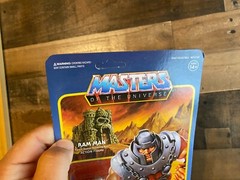 Ram Man Action Figure NEW Masters Of The Universe Super7 Reaction Mattel 2018