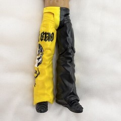 2010 WWE Rey Mysterio Mattel 6″ Wrestling Action Figure Yellow / Black Loose
