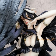 Anime Overlord Albedo PVC 56.5CM Model Figurine Statue Ornament Boxed Gift Model