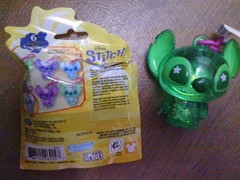 NEW Disney Swirl a stitch clip on mystery figure GREEN figure