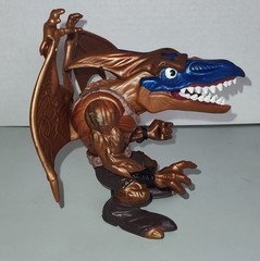Vintage Extreme Dinosaurs Bullzeye Warpaint Action Figure Part Wings Mattel 1996