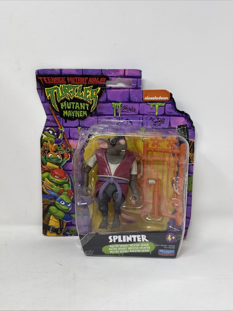 Teenage Mutant Ninja Turtles TMNT Mutant Mayhem Splinter Master Sensei Dent Box