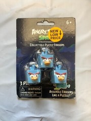 Angry Birds Space Puzzle Erasers Complete Set Or choice of 6 Characters