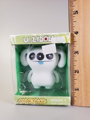 NIB 2009 Uglydoll White Peaco Action Figure Series 2