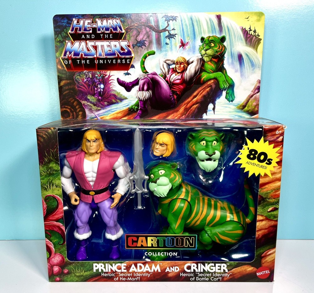 2024 Masters of the Universe Origins – Cartoon Collection – HE-MAN & CRINGER 2pk