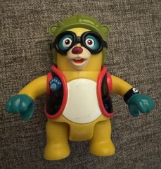 Special Agent Oso Yellow Panda Bear Figure