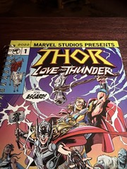 Marvel Studios Thor: Love and Thunder 80-Page Hardcover Spiral Journal