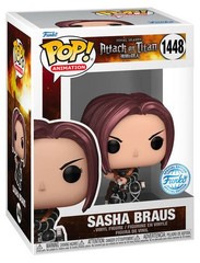 Funko POP! Animation Attack On Titan #1448 Sasha Braus (Metallic) – New, Mint Co