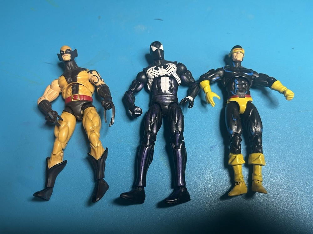 Marvel Universe Dark Avengers Wolverine, Spider-Man & Cyclops 3.75″ Figures