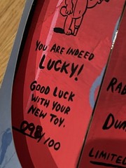 Gary Baseman 10″ White Dumb Luck Rabbit LE #98/100 • RARE
