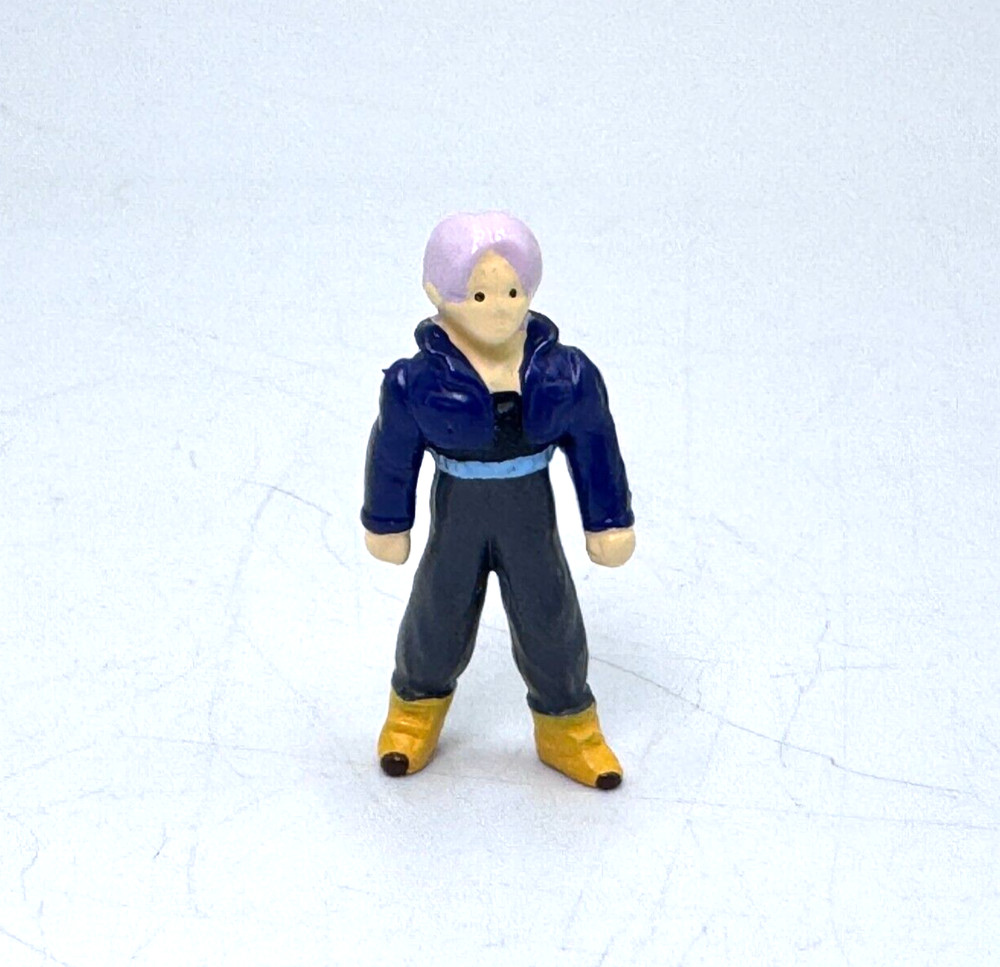 VTG 90s Dragons Ball Z Trunks Micro Mini Figure Toy 1 1/4″ from Time Machine Set