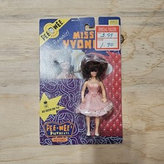 Miss Yvonne 1988 Pee-Wee Herman Pee-wee’s Playhouse Matchbox Sealed Collectible