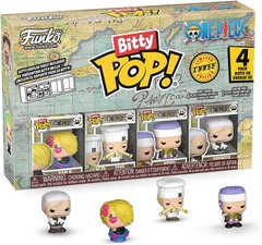 Funko Bitty POP! One Piece Sanji Zeff Kreig and a random chase pop 4 Pack
