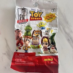 Disney Mini Figures Lot of 4 Ghostbusters Toy Story Whisker Haven Mickey New TT