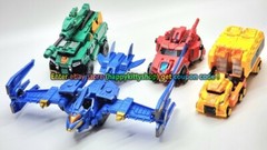 Quantum Heroes Dinoster Guardians 4in1 Metatron Figure Dinosaurs Robot Combiner