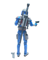 Star Wars The Clone Wars 2010 CW29 Mandalorian Warrior Loose Excellent