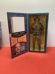 Jesse Ventura For Governor Man Of Action Navy Seal Camouflage Uniform Figure 99